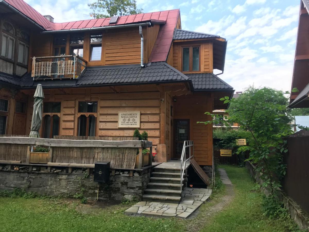 Willa Jasna Apartamenty Centrum Zakopane Exterior photo